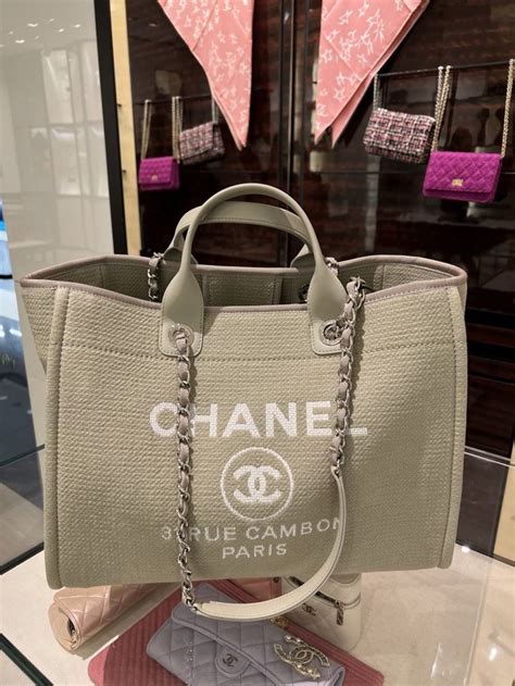 chanel deauville cloth tote|Chanel deauville tote 2022.